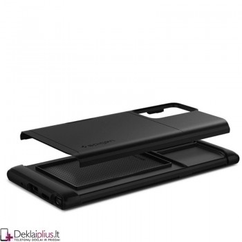 Spigen Slim Armor Cs dėklas - juodas (Samsung Note 20)